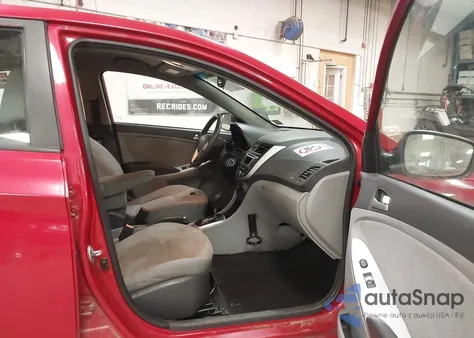 2014 Hyundai Accent Gls z USA, uszkodzony, nr VIN KMHCT4AE1EU675258